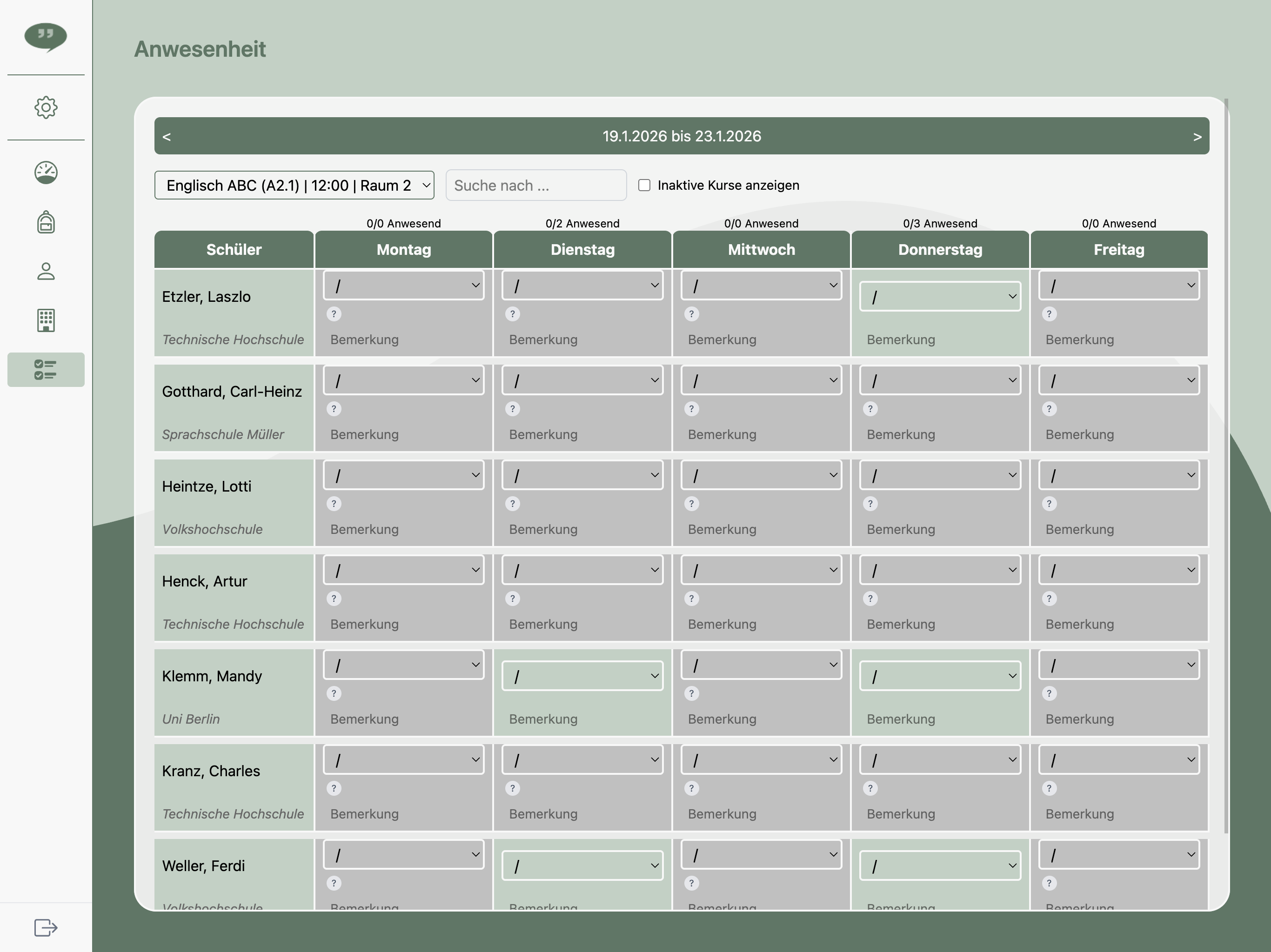 eloquens Plattformansicht 2